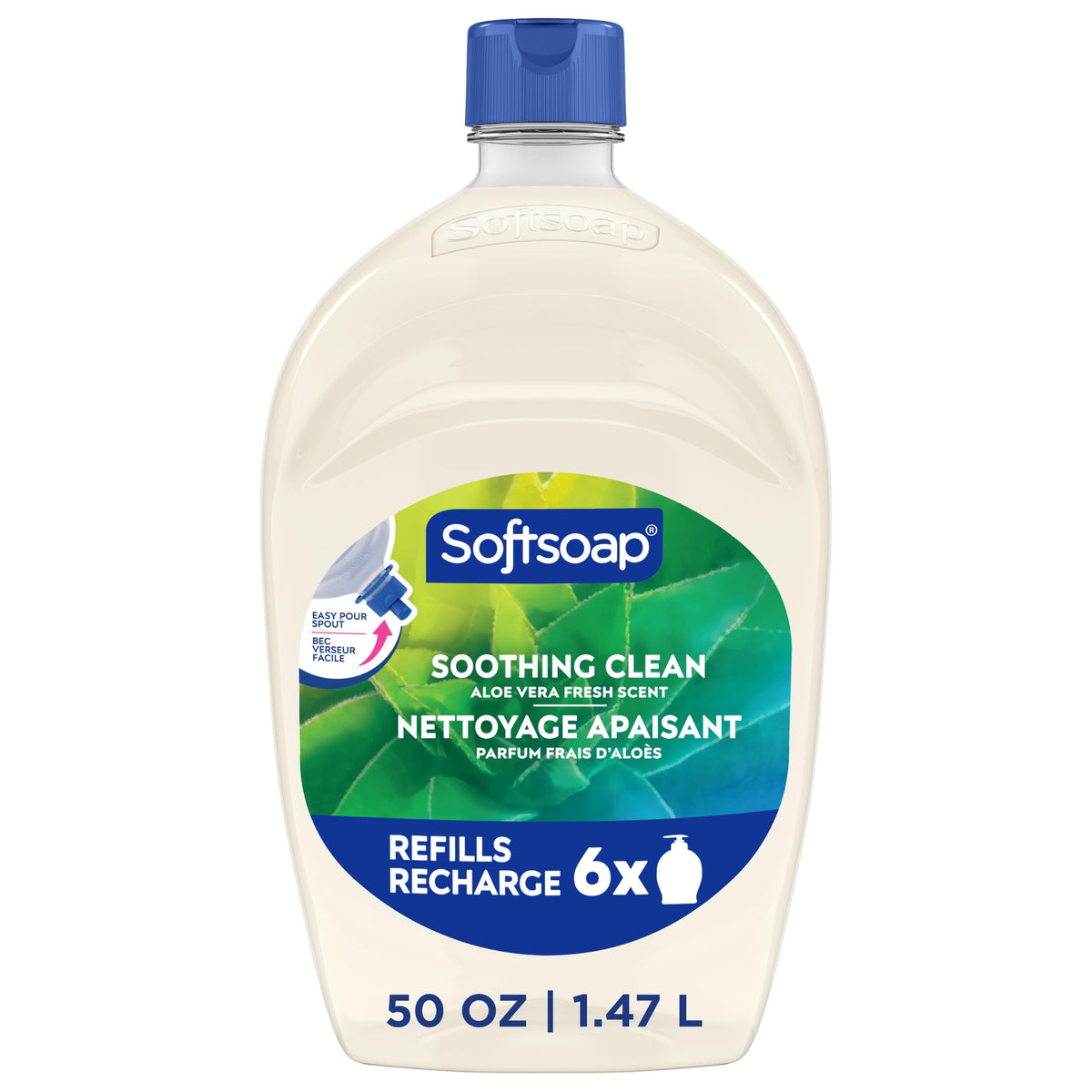 Softsoap Antibacterial Hand Soap Refill, Fresh Citrus Scent, 50 fl oz