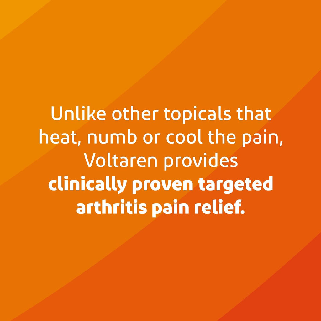 Voltaren Arthritis Pain Gel, Diclofenac Pain Relief Cream, 50 g Tube