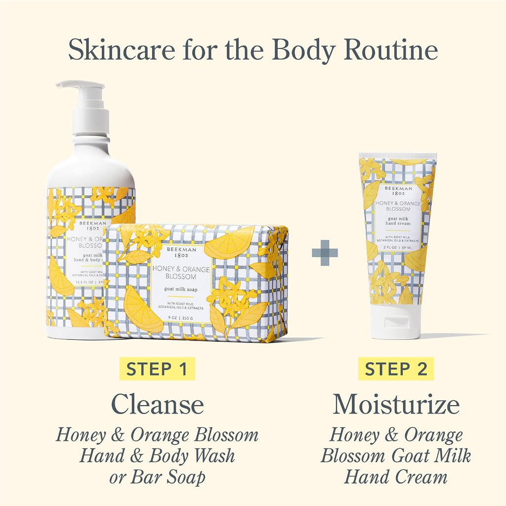Beekman 1802 Goat Milk Hand Cream, Honey & Orange Blossom, 2 oz