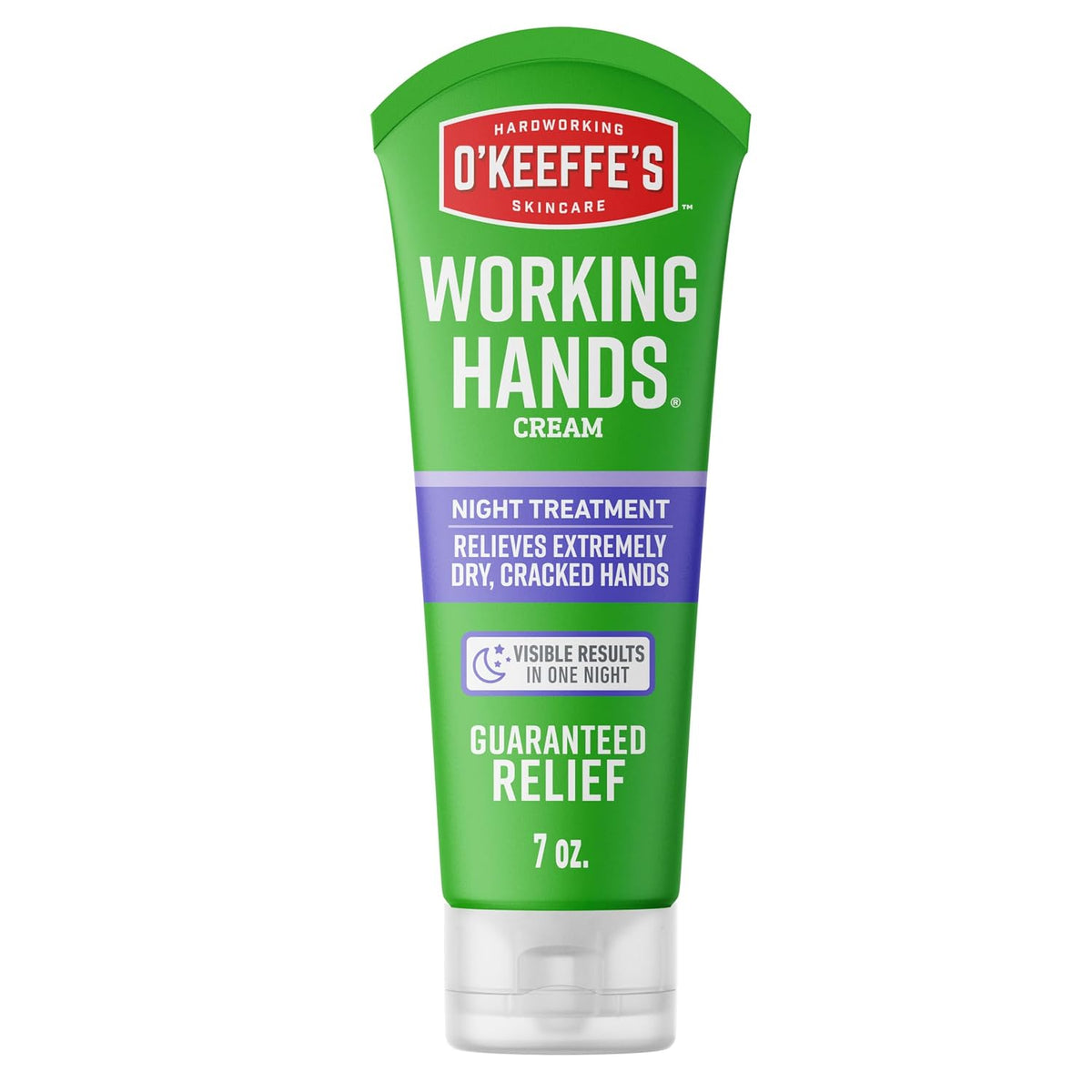 O'Keeffe's Working Hands Night Treatment Hand Cream, 7 oz Tube