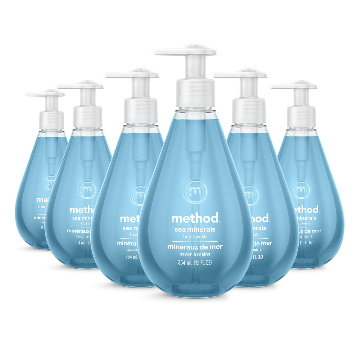 method Gel Hand Wash, Sea Minerals, 12 fl oz