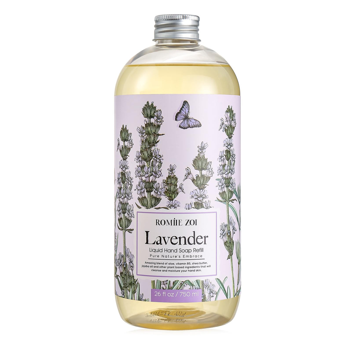 ROMIIE ZOI Liquid Hand Soap Refill, Eucalyptus Mint, 26 Fl Oz, 3-Pack