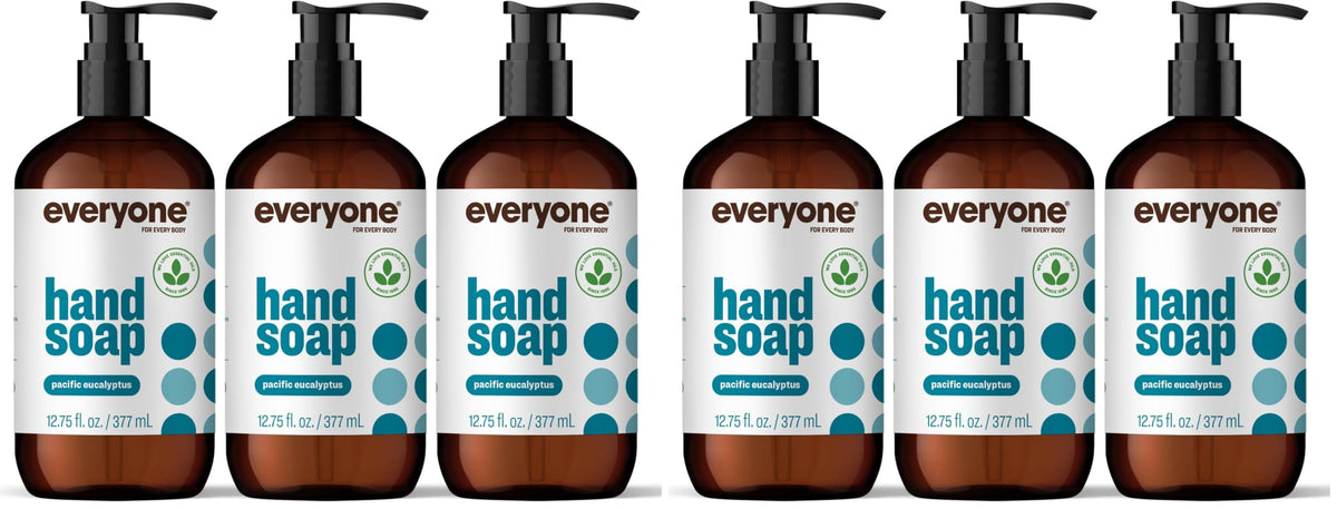 Everyone Liquid Hand Soap, Meyer Lemon & Mandarin, 12.75 oz 3-Pack