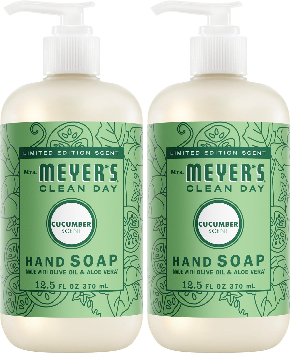 MRS. MEYER'S CLEAN DAY Liquid Hand Soap, Blueberry, 12.5 fl oz, 3 Pack
