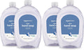 Amazon Basics Gentle & Mild Clear Liquid Hand Soap Refill, Triclosan-Free, Dermatologist-Tested, pH Balanced, 50 Fl Oz, (Previously Solimo) (Pack of 4)