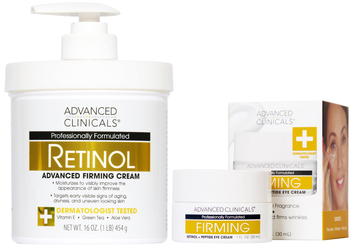 Advanced Clinicals Hyaluronic Acid Moisturizer Body Cream W/Vitamin E | Hydrating Cream & Body Lotion For Women & Men To Help Improve Look of Wrinkles, Dry Skin, Crepey Looking Skin, 16 Ounce