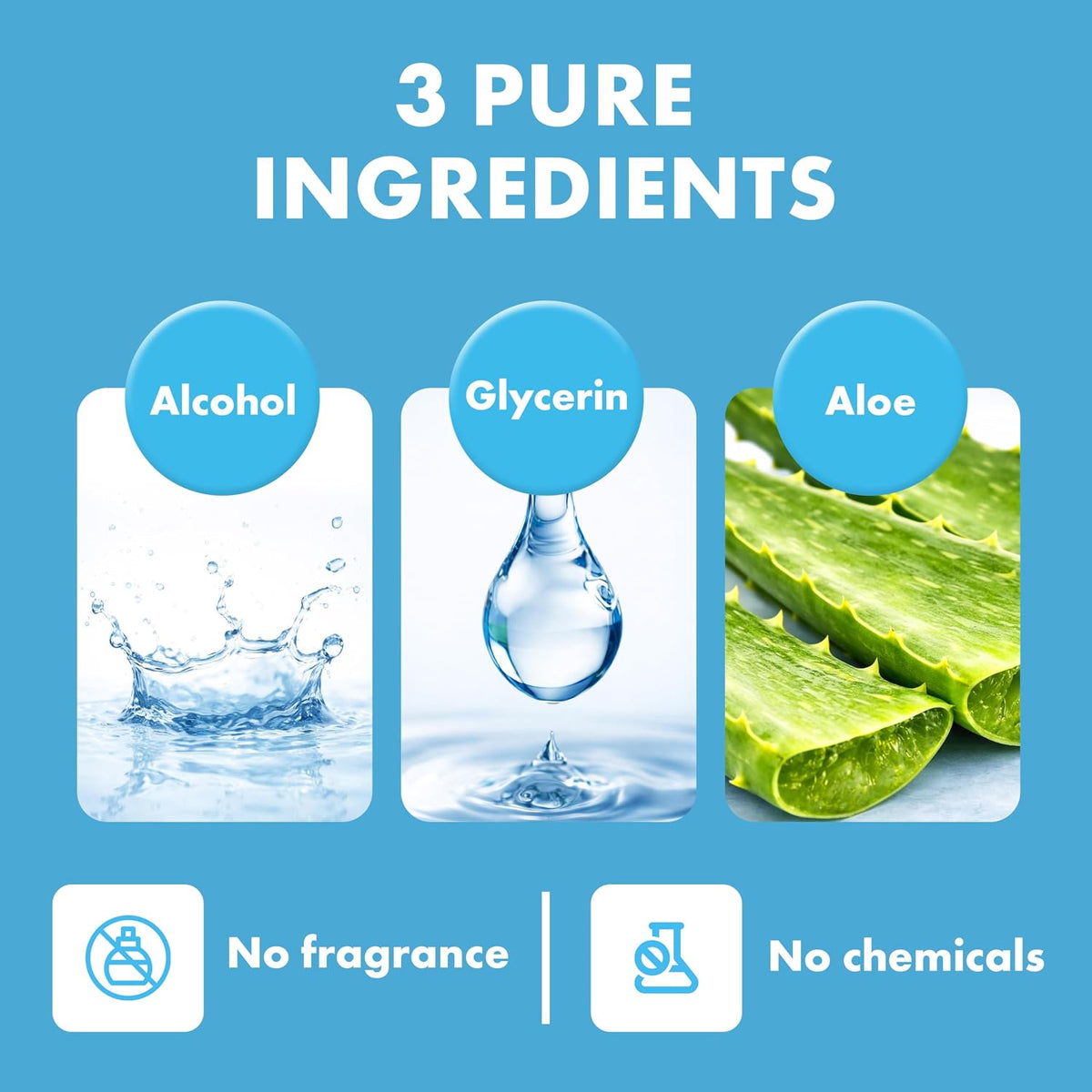 OPTEEL Hand Sanitizer Wipes 75% Alcohol, Aloe Infused, Antibacterial 320ct.