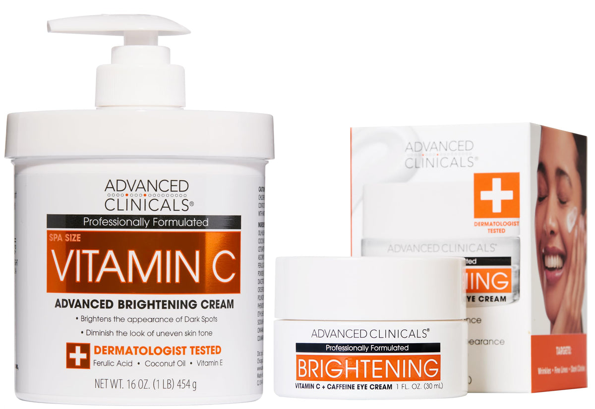 Advanced Clinicals Hyaluronic Acid Moisturizer Body Cream W/Vitamin E | Hydrating Cream & Body Lotion For Women & Men To Help Improve Look of Wrinkles, Dry Skin, Crepey Looking Skin, 16 Ounce