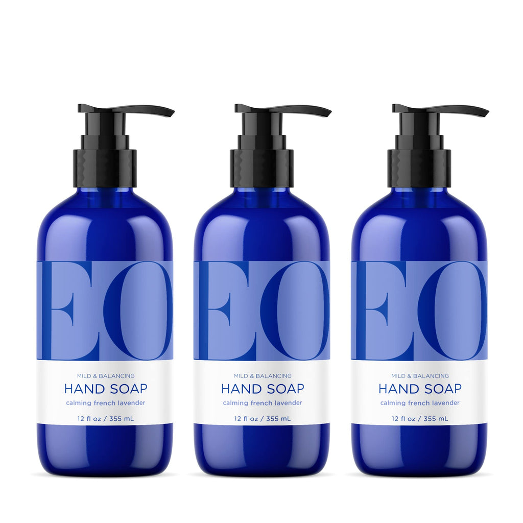 EO Liquid Hand Soap, French Lavender, 12 oz, 3-Pack