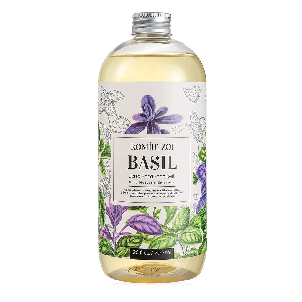 ROMIIE ZOI Liquid Hand Soap Refill, Eucalyptus Mint, 26 Fl Oz, 3-Pack