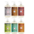 MRS. MEYER'S Liquid Hand Soap 12.5 OZ Scents Variety Pack 6 ( Rosemary, Basil, Geranium, Honeysuckle, Lavender, and Lemon Verbena)