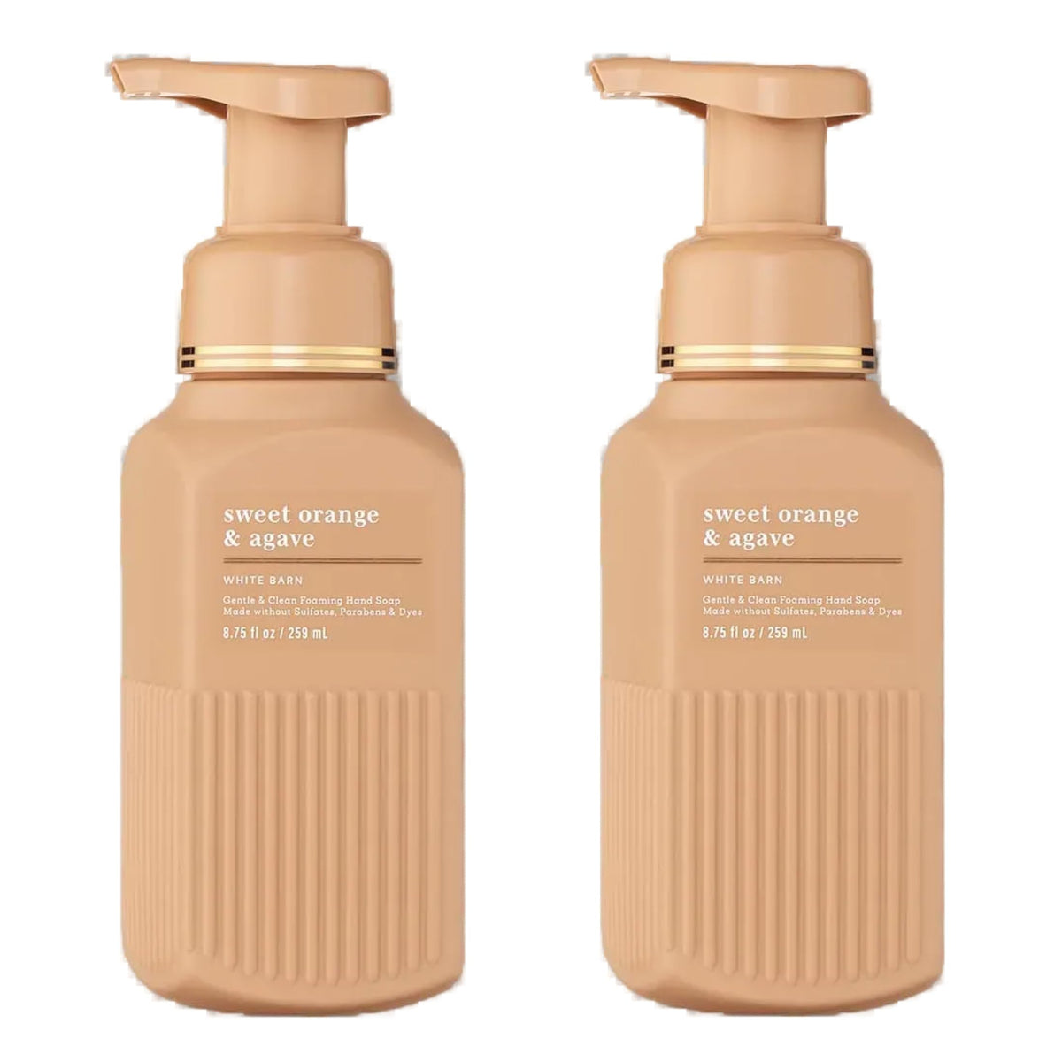 Bath & Body Works Gentle & Clean Hand Soap, Mahogany Coconut, 2 Pack
