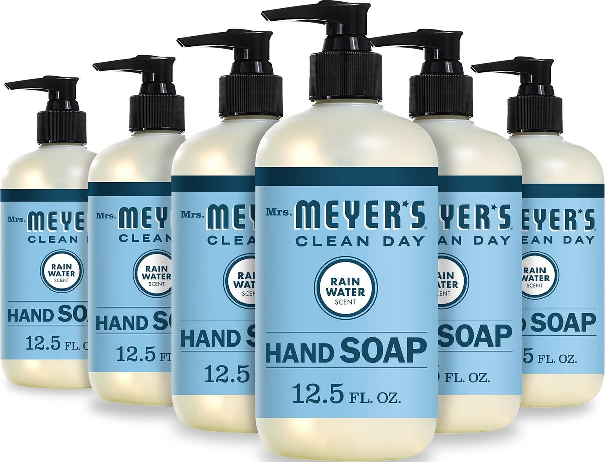 MRS. MEYER'S CLEAN DAY Liquid Hand Soap, Honeysuckle, 12.5 fl oz, 6 Pack