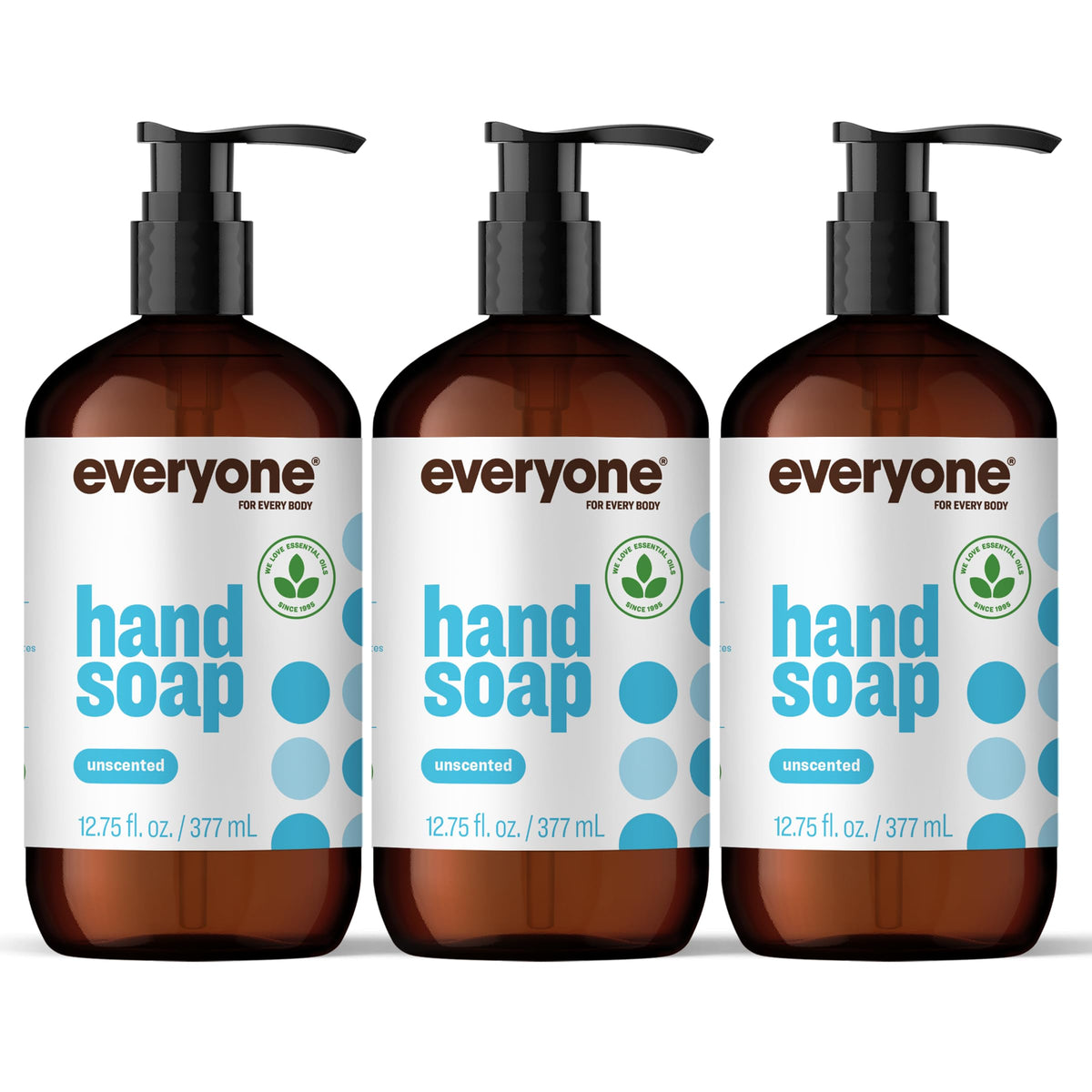 Everyone Liquid Hand Soap, Meyer Lemon & Mandarin, 12.75 oz 3-Pack
