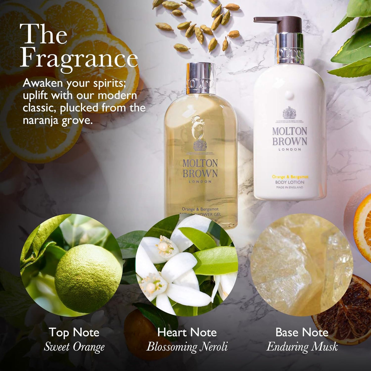 Molton Brown Orange & Bergamot Fine Liquid Hand Wash 10 fl. oz.