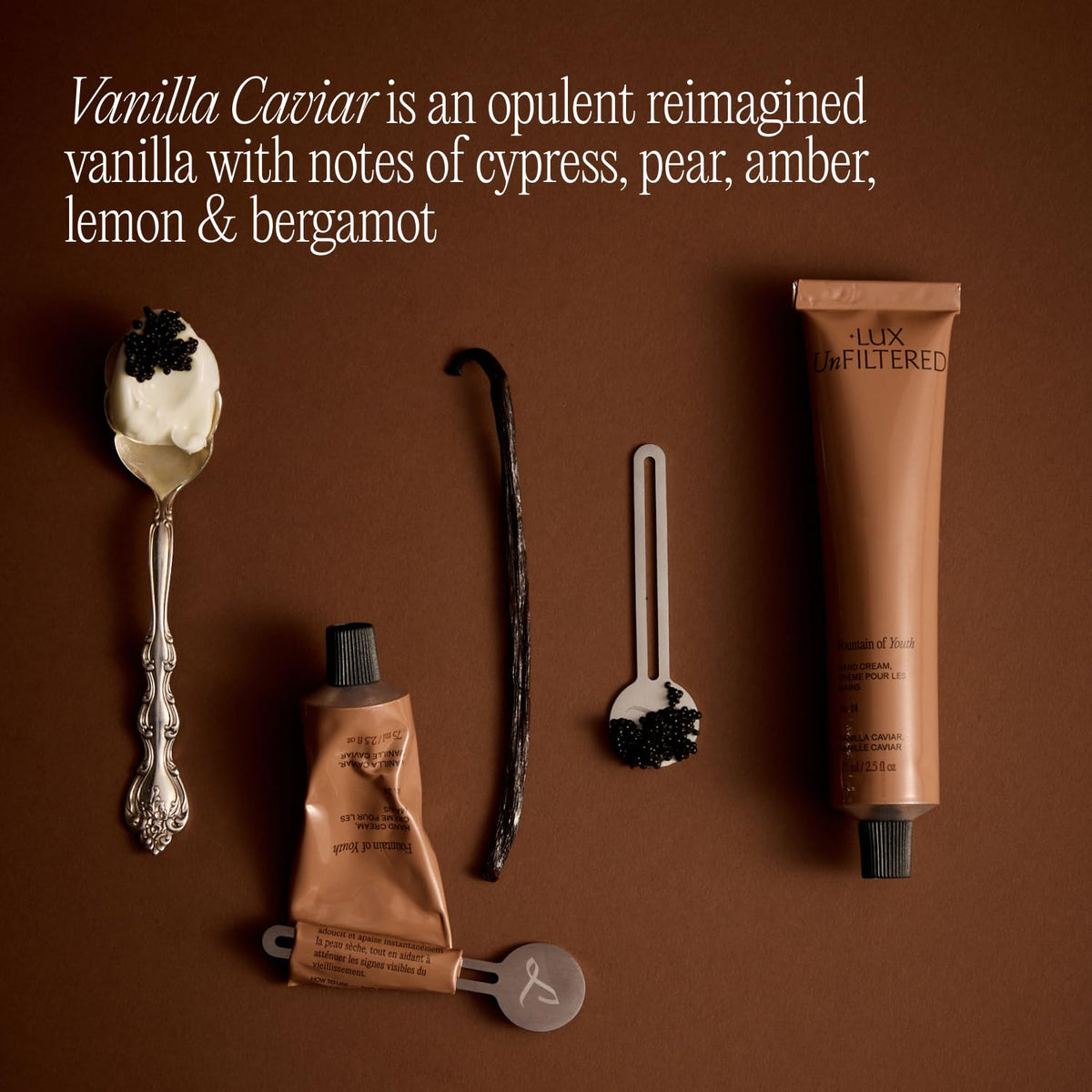 + Lux Unfiltered - N°24 Fountain of Youth Hand Cream - Vanilla Caviar