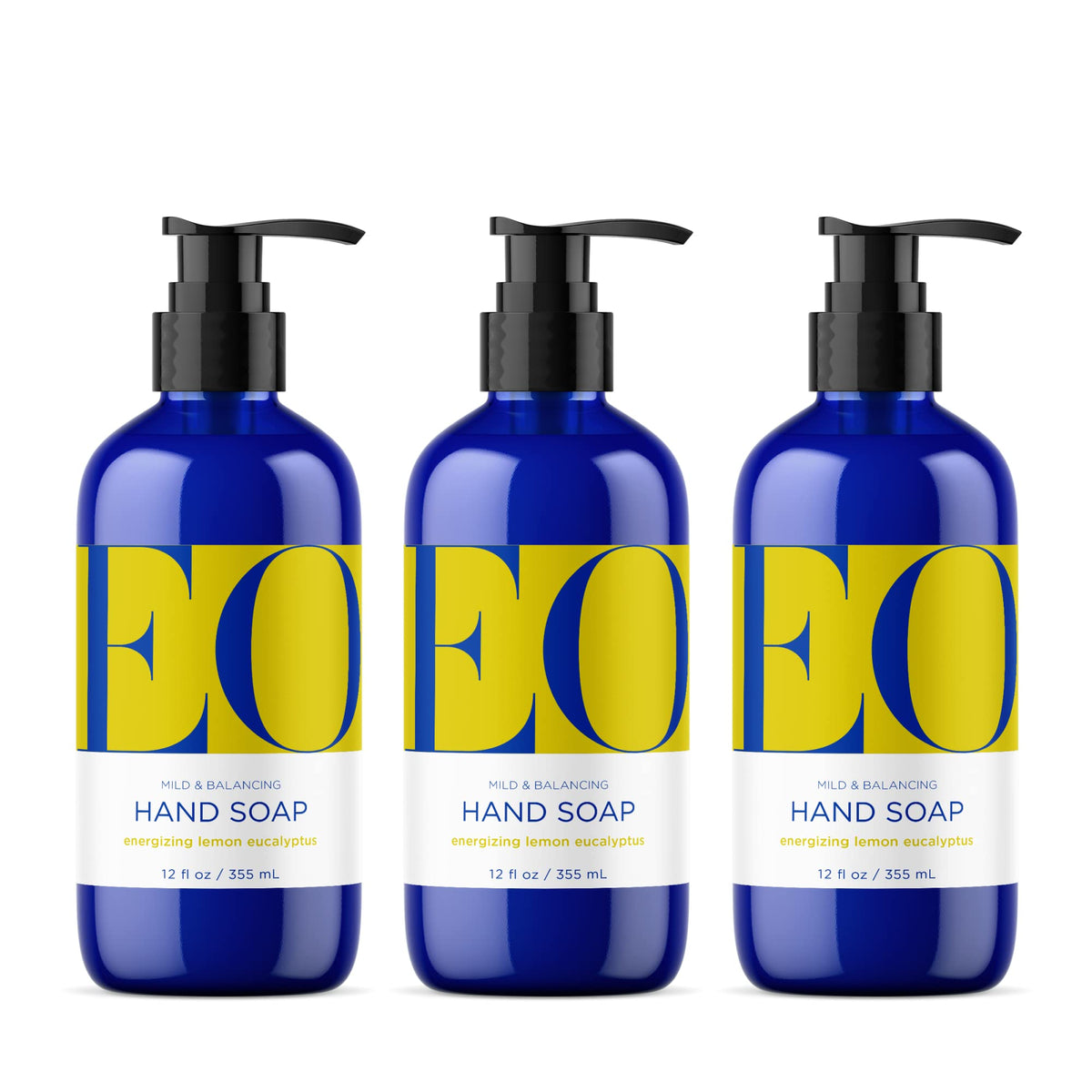 EO Liquid Hand Soap, French Lavender, 12 oz, 3-Pack