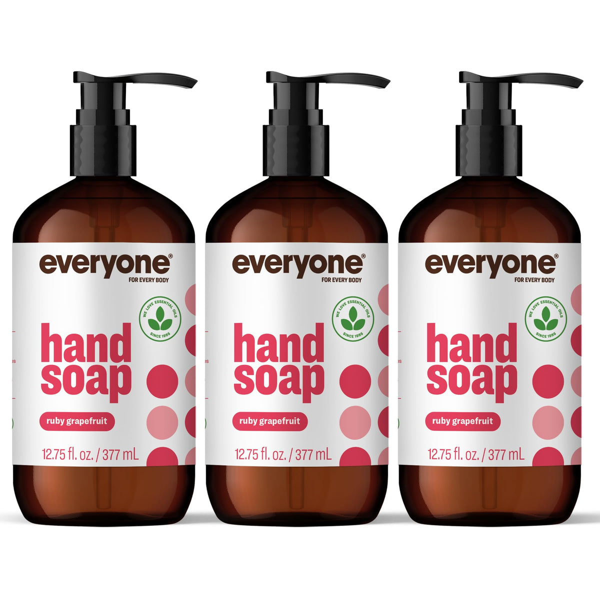 Everyone Liquid Hand Soap, Meyer Lemon & Mandarin, 12.75 oz 3-Pack