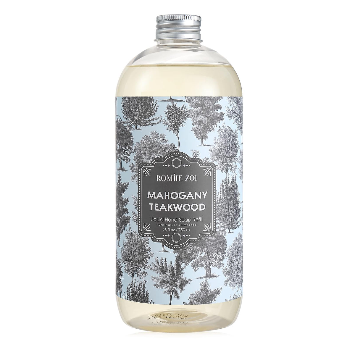 ROMIIE ZOI Liquid Hand Soap Refill, Eucalyptus Mint, 26 Fl Oz, 3-Pack