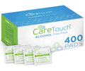 Care Touch Sterile Alcohol Prep Pads, Medium 2-Ply - 400 Alcohol Wipes (CTAP400-VC)