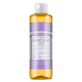 Dr. Bronner's Pure-Castile Liquid Soap, Made with Organic Oils, 18-in-1 Uses: Face, Body, Hair, Laundry, Pets and Dishes, Concentrated, Vegan, Non-GMO, Lavender, 32 Oz