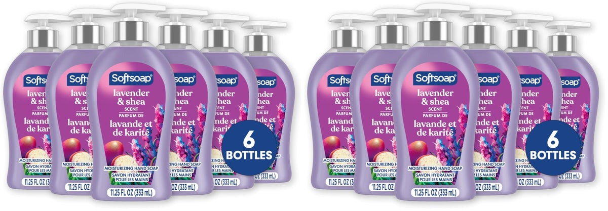 Softsoap Hand Soap, Warm Vanilla and Coconut Milk, 11.25 fl oz (6 Pack)