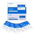 OWELL Prep Pads - 400 Individually Wrapped Sterile Alcohol Wipes, Medium 2-Ply Antiseptic Wipes for Disinfecting Skin, First Aid Kit Alcohol Swabs (400 Count)