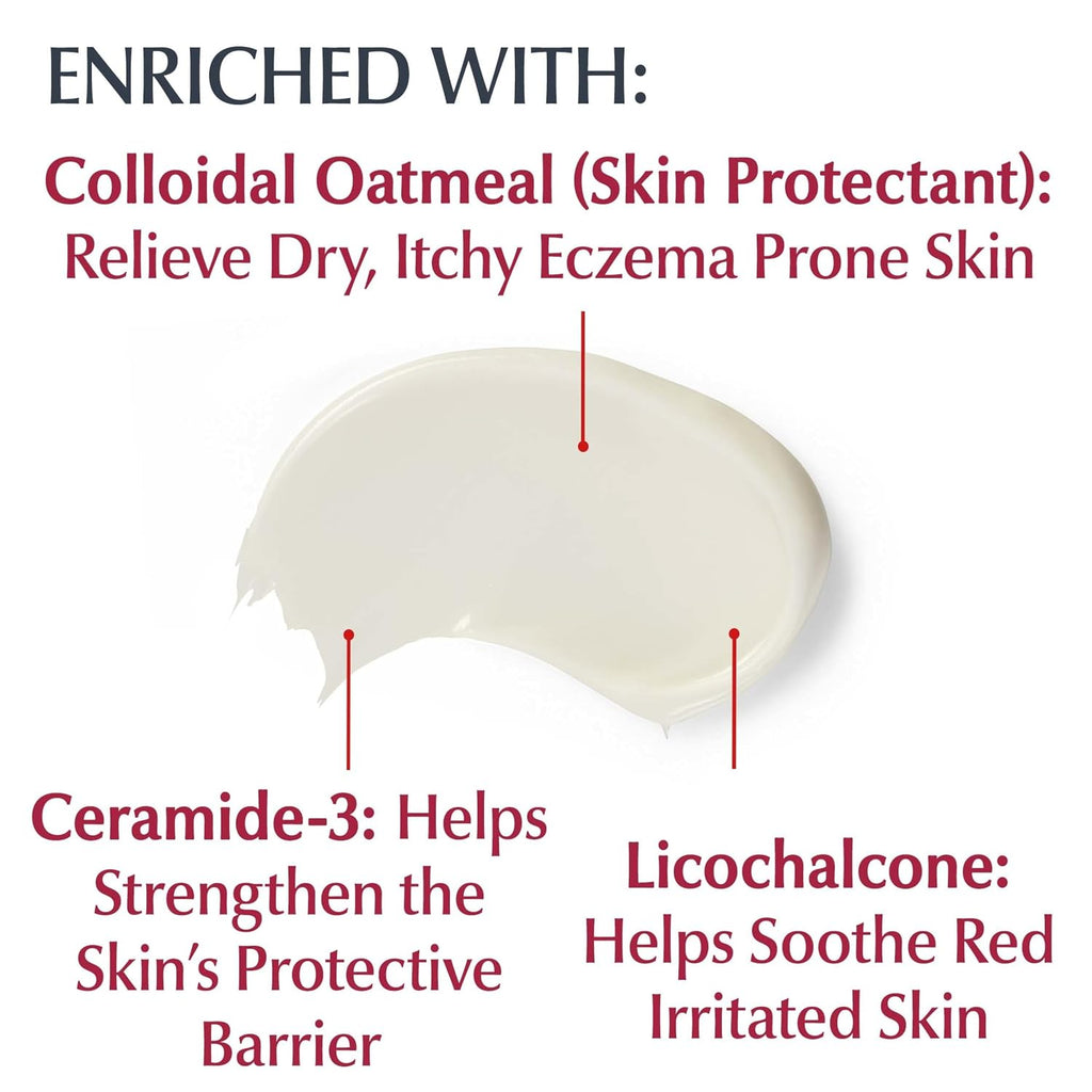 Eucerin Eczema Relief Body Cream with Colloidal Oatmeal, 8 OZ