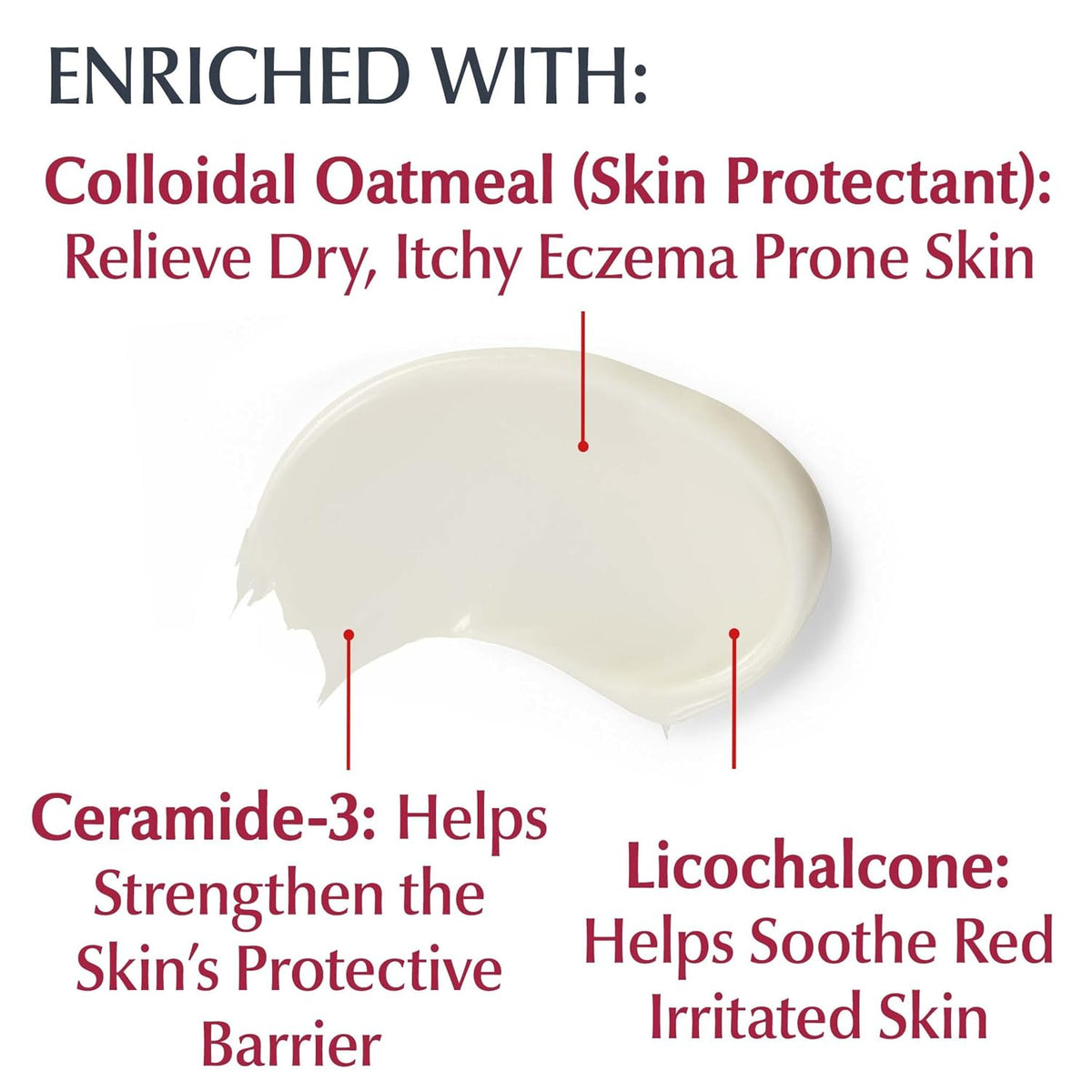 Eucerin Eczema Relief Body Cream with Colloidal Oatmeal, 8 OZ