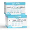 Large Alcohol Prep Pads [Pack of 120], 4 x 6" Sterile Prep Pads Individually Wrapped, 70% Isopropyl Alcohol Wipes, 2 Ply First Aid Swabs, Perfect for Medical, First Aid Kit & Home