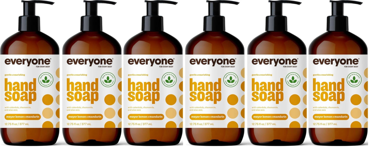 Everyone Liquid Hand Soap, Meyer Lemon & Mandarin, 12.75 oz 3-Pack