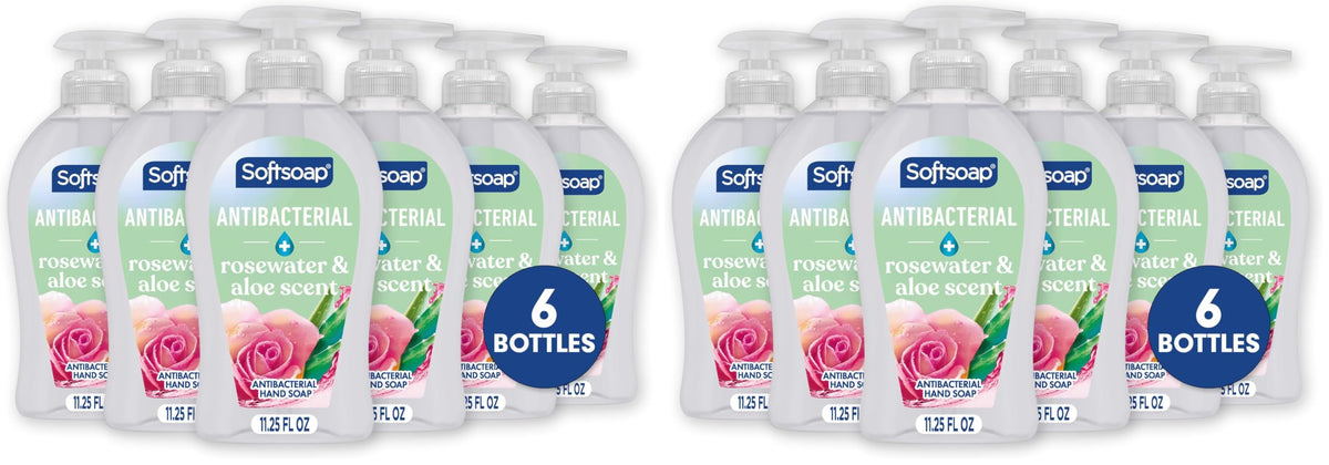 Softsoap Antibacterial Liquid Hand Soap, Crisp Clean Scent, 11.25 fl oz