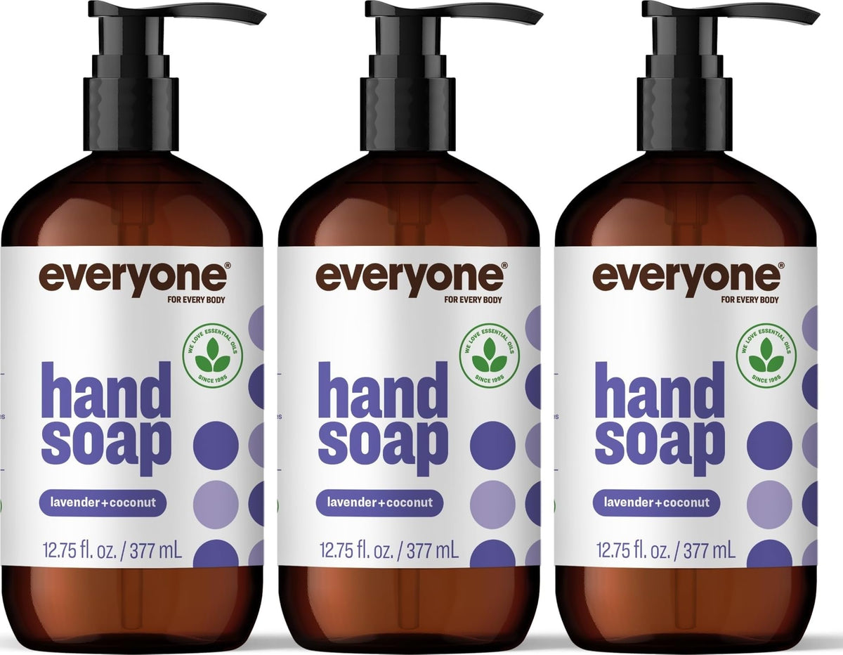 Everyone Liquid Hand Soap, Meyer Lemon & Mandarin, 12.75 oz 3-Pack