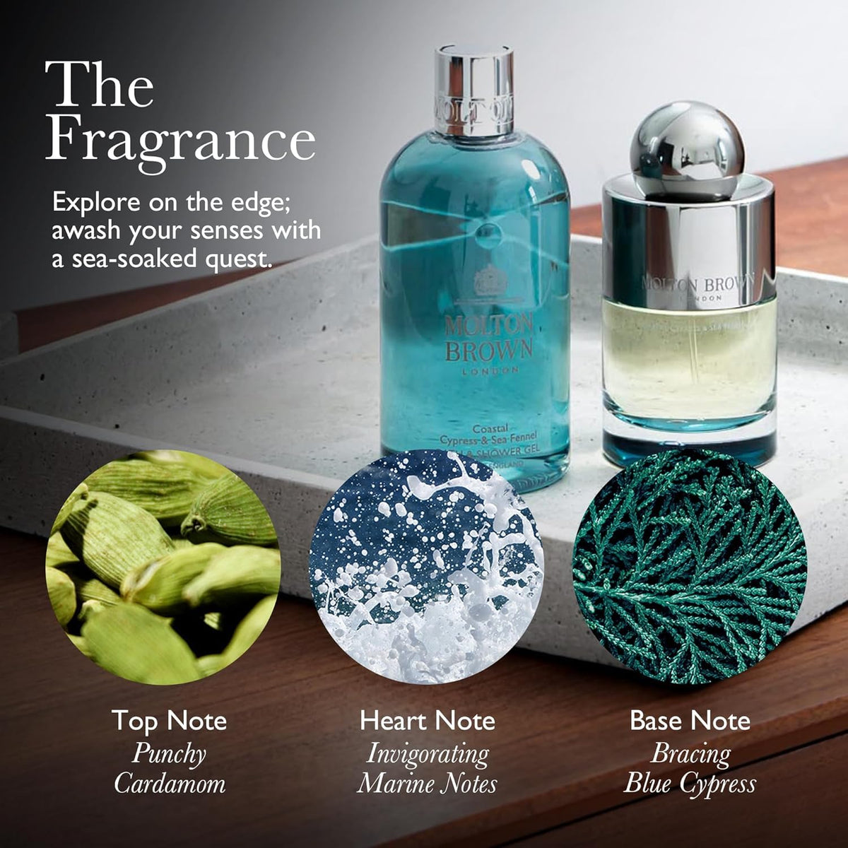 Molton Brown Coastal Cypress & Sea Fennel Fine Liquid Hand Wash 10 fl. oz.