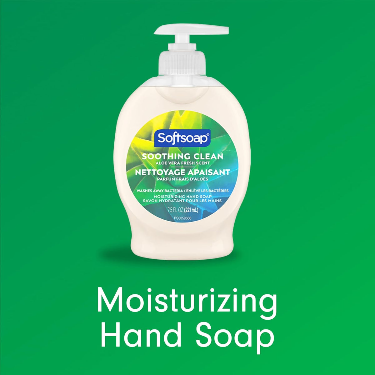 Softsoap Moisturizing Liquid Hand Soap, Soothing Clean Aloe Vera - 7.5 Fl Oz (Pack of 6)
