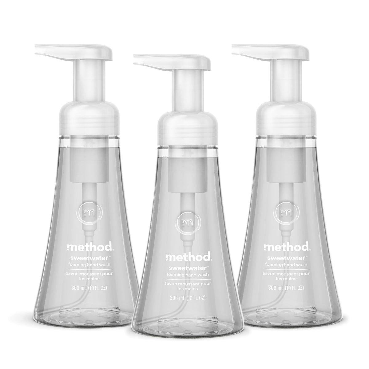 method Foaming Hand Wash, Sweet Water, 10 fl oz, 3 pack
