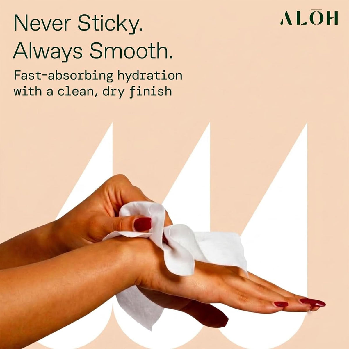 ALŌH Sweet Orange Bergamot + Aloe Hand Sanitizer Wipes, Travel Size
