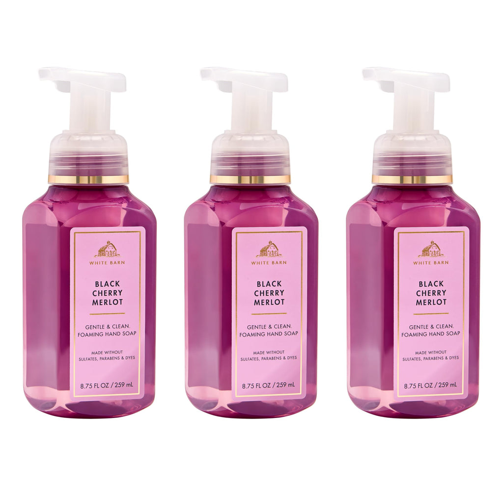 Bath & Body Works Foaming Hand Soap, Mahogany Teakwood, 3 Pack