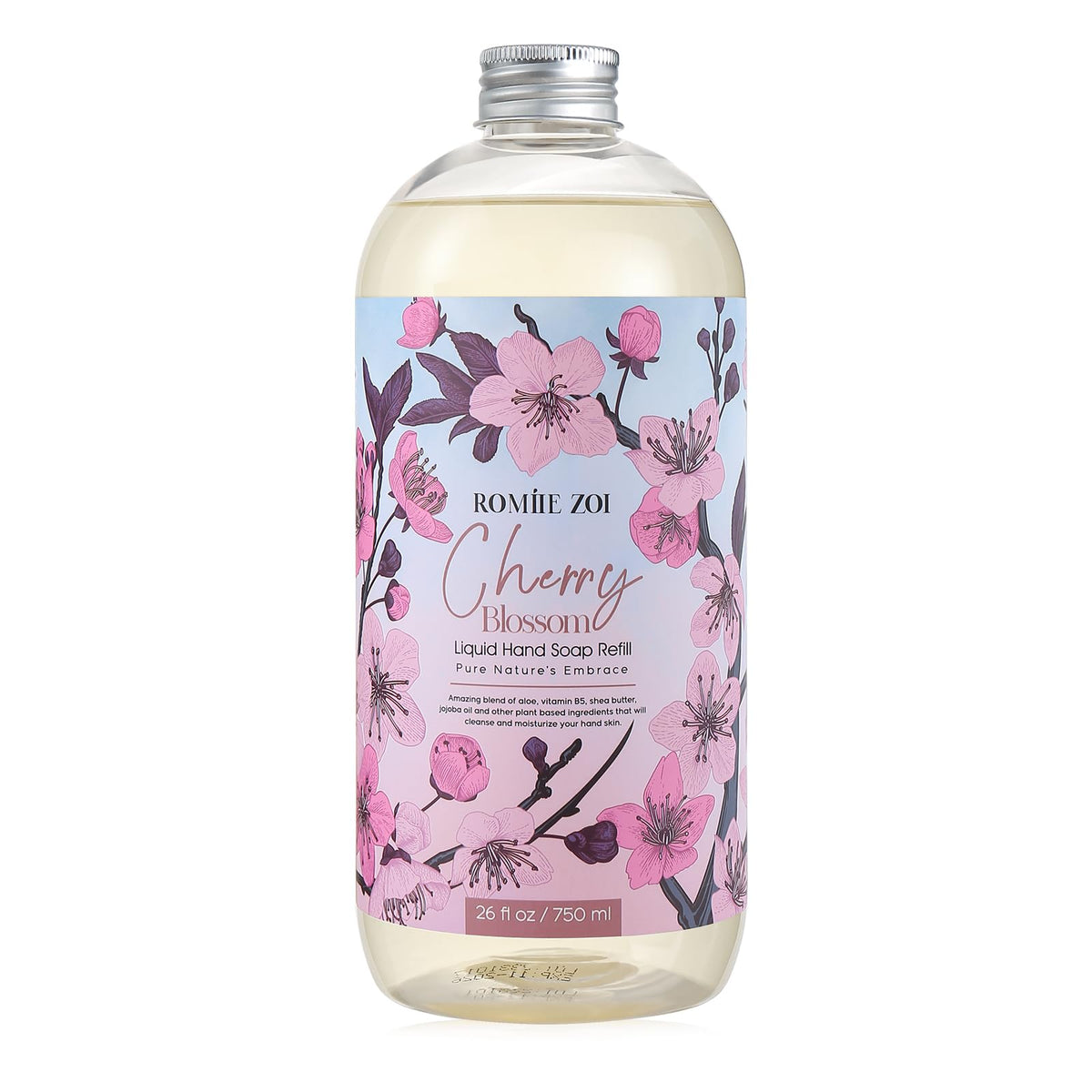ROMIIE ZOI Liquid Hand Soap Refill, Eucalyptus Mint, 26 Fl Oz, 3-Pack