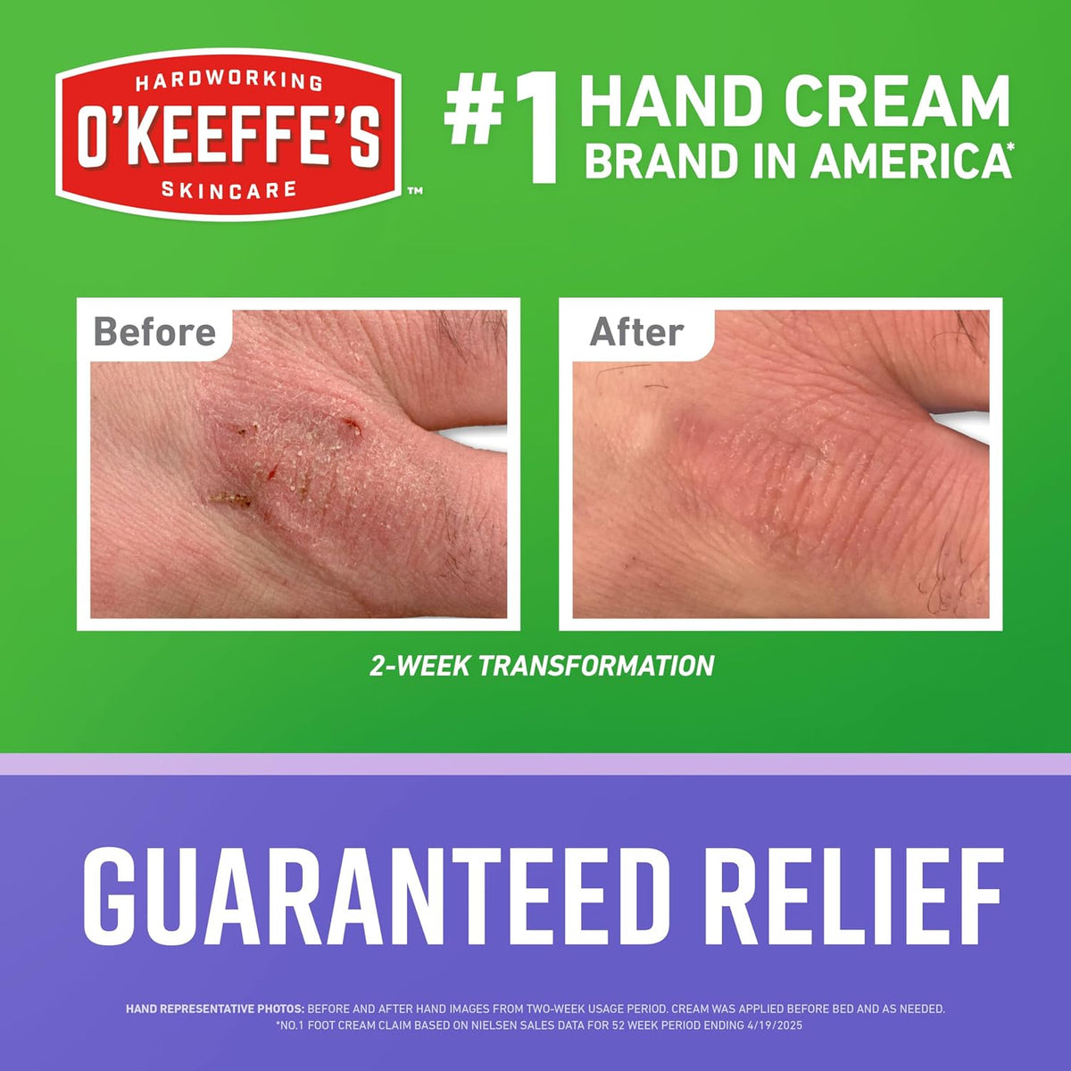 O'Keeffe's Working Hands Night Treatment Hand Cream, 7 oz Tube