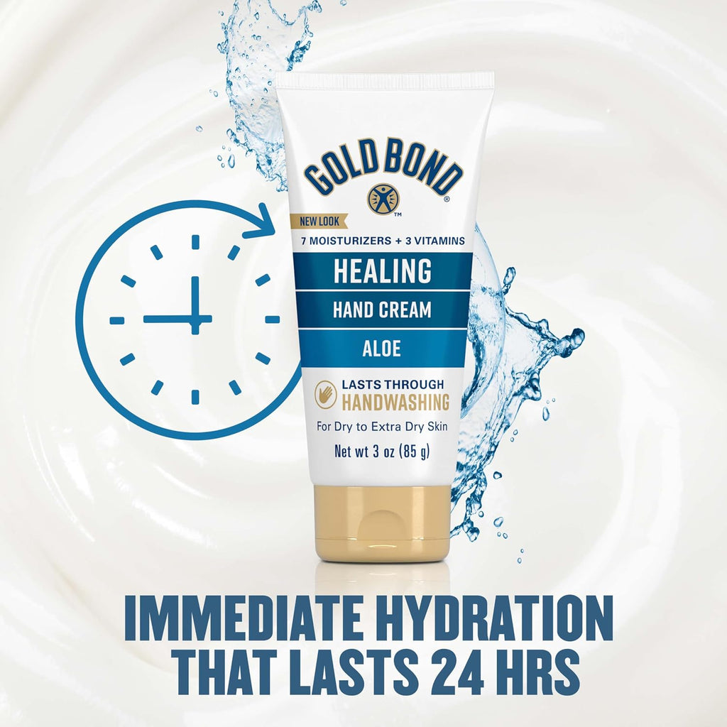 Gold Bond Healing Hand Cream, 3 Oz., With Aloe