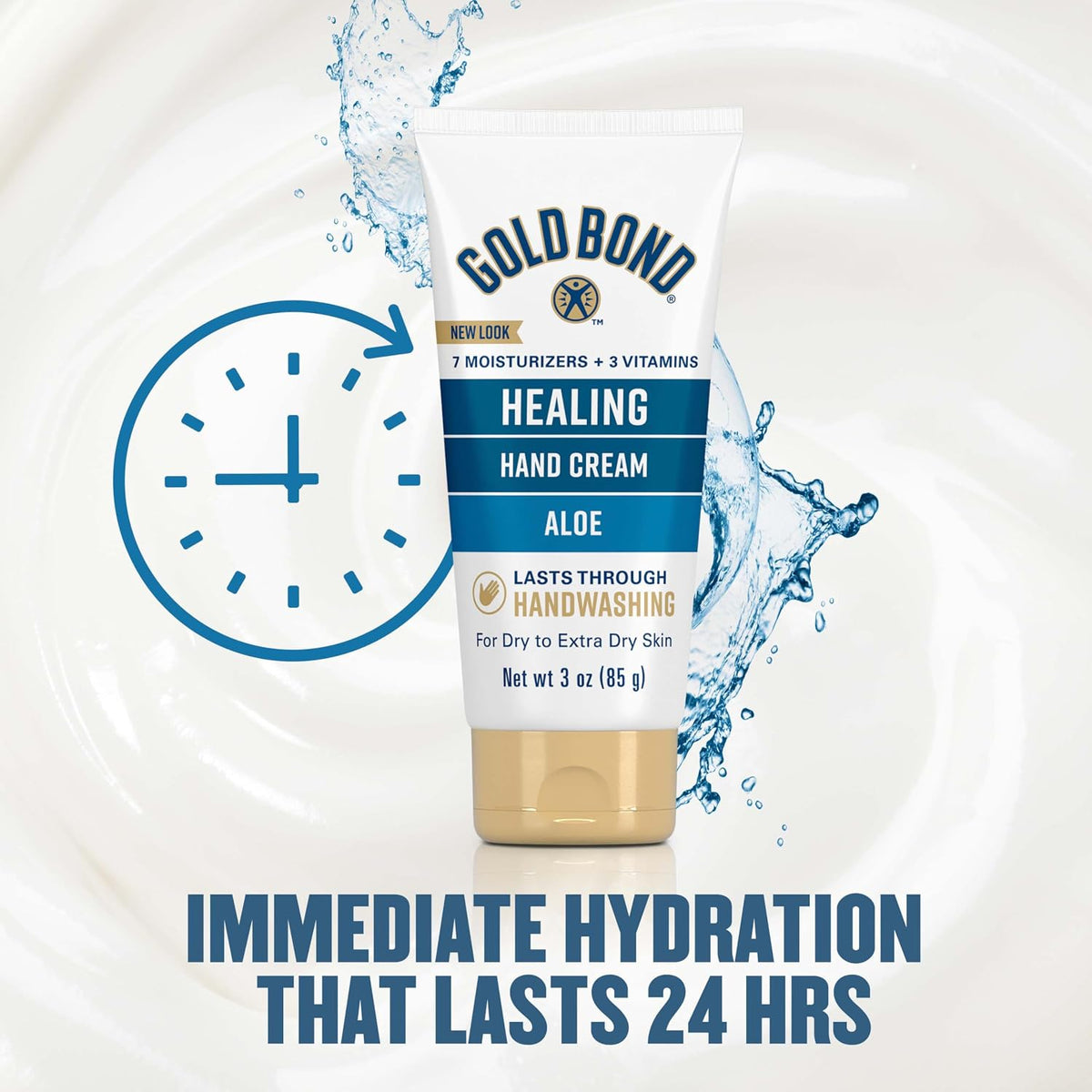 Gold Bond Healing Hand Cream, 3 Oz., With Aloe