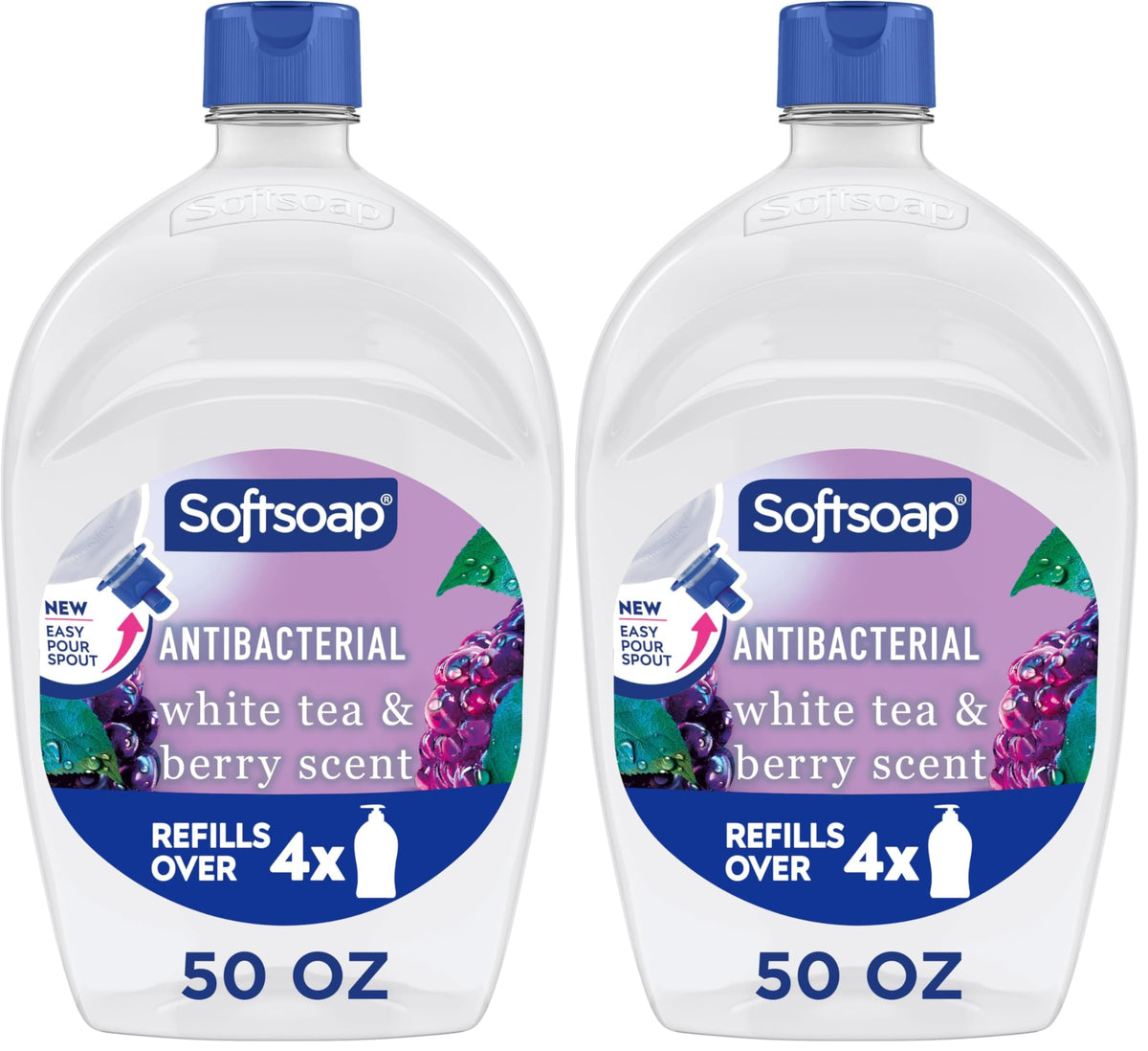 Softsoap Antibacterial Hand Soap Refill, Fresh Citrus Scent, 50 fl oz