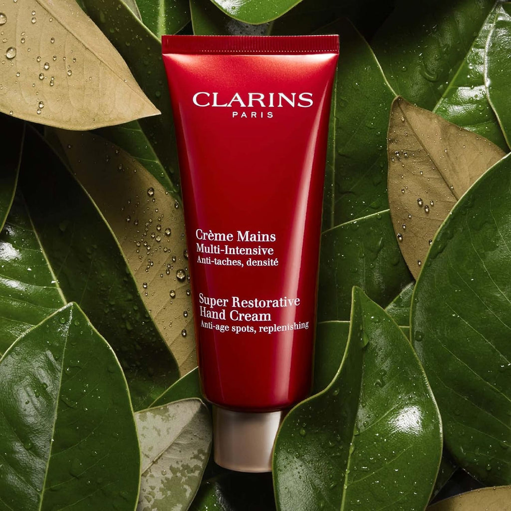 CLARINS Super Restorative Anti-Aging Hand Cream for Mature Skin, 3.3 Oz
