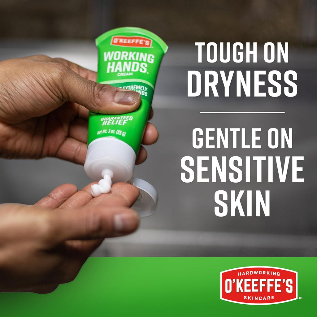 OKeeffes Working Hands Hand Cream for Extreme Dryness, 7 oz Tube, 2-Pack