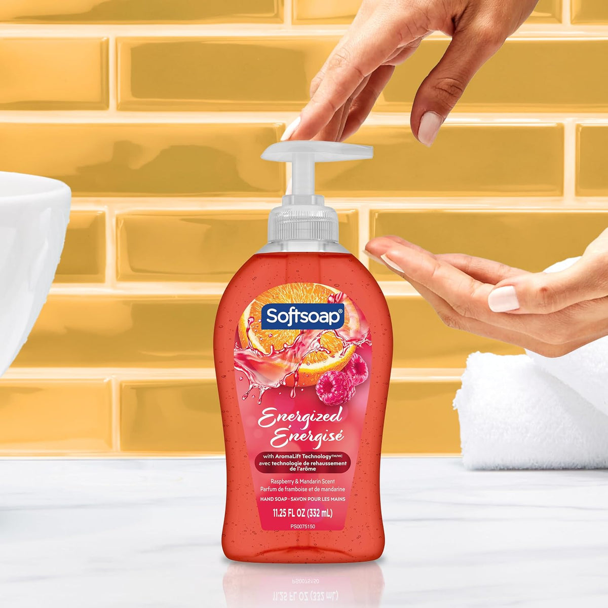Softsoap Liquid Hand Soap, Raspberry & Mandarin Scent, 11.25 fl oz (6 Pack)