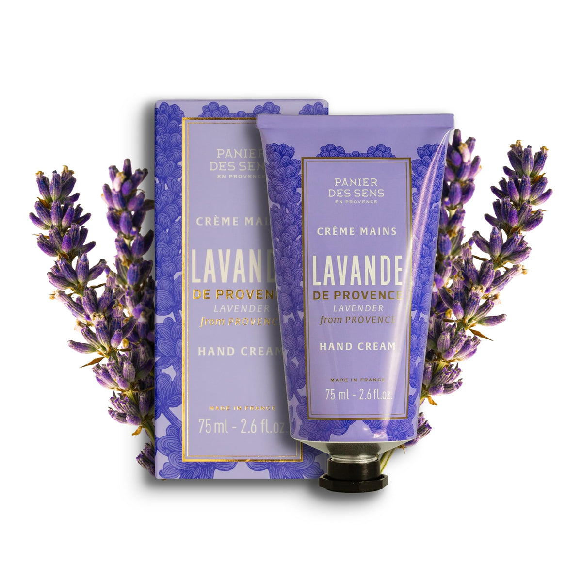 Panier des Sens Lavender Hand Cream for Dry Skin, 2.5 fl oz