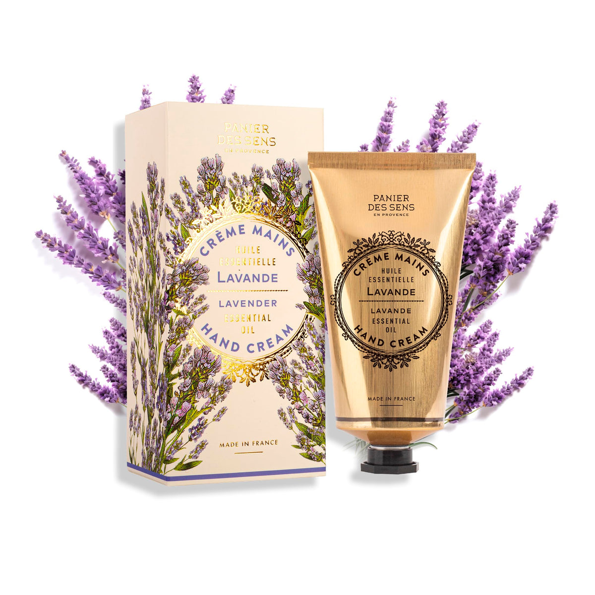 Panier des Sens Lavender Hand Cream for Dry Skin, 2.5 fl oz