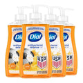 Dial Antibacterial Defense Liquid Hand Soap + Aloe, Spring Water Scent, 11 Fl Oz (Pack of 4), Dermatologist-Tested Hand Wash, Gentle Formula