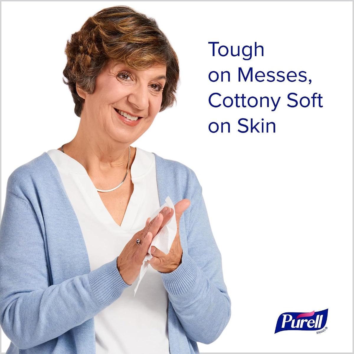 Purell Cottony Soft Hand Sanitizing Wipes, Scented, 4pk x 24ct, 9029-04-CMR